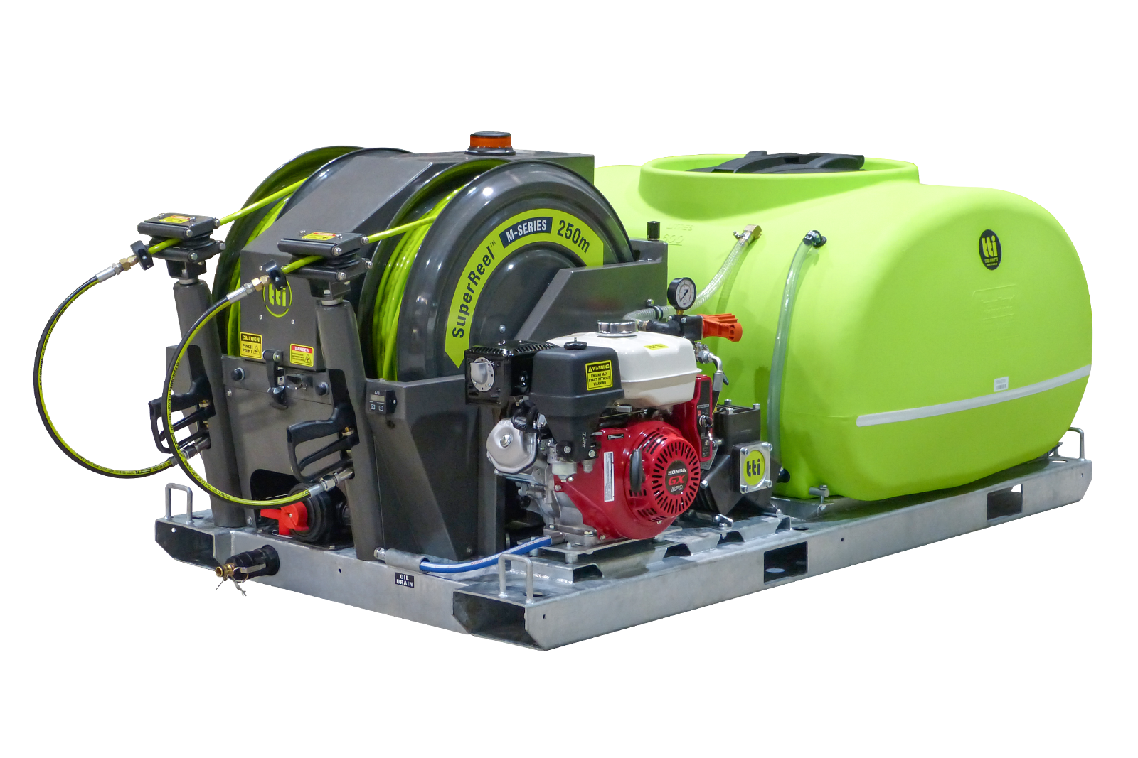 TTI SuperReel™ M-Series 600L -Mechanical Drive Spray Unit